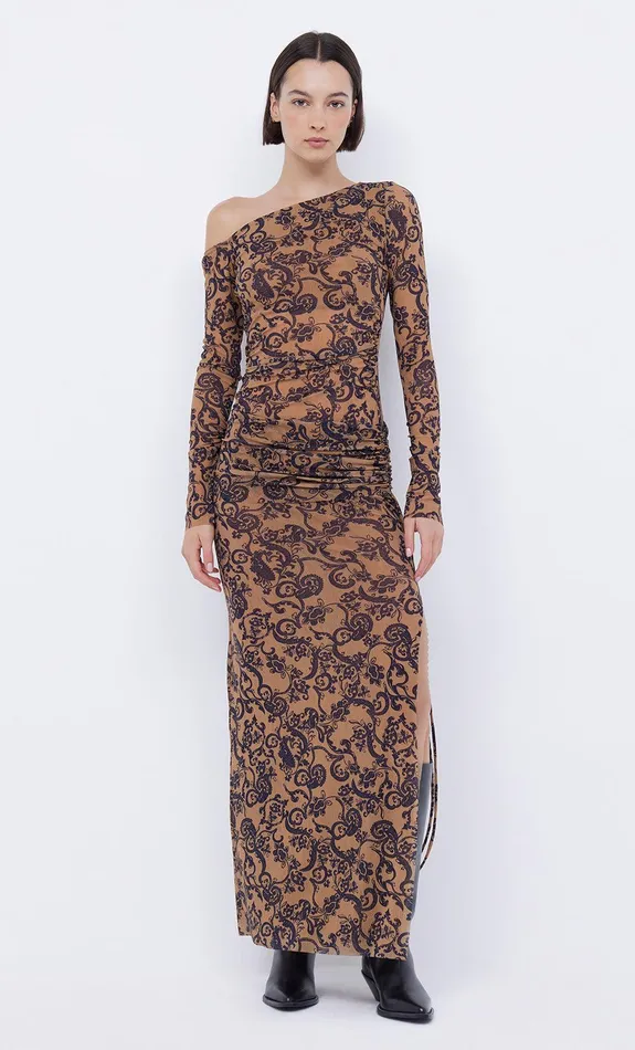 Bec Bridge Maxi Dresses WESTERN SUN LONG SLEEVE DRESS Bandana 8211 Women