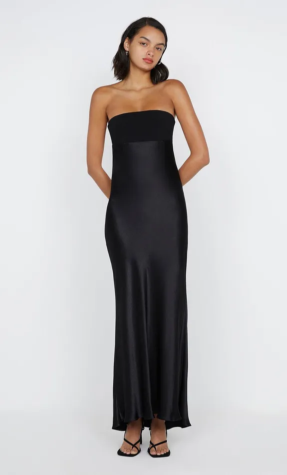 Bec Bridge Maxi Dresses ZARI STRAPLESS DRESS Black 8211 Women