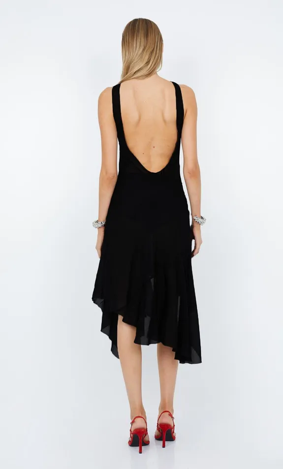 Bec Bridge Midi Dresses AIDA HALTER DRESS Black 8211 Women