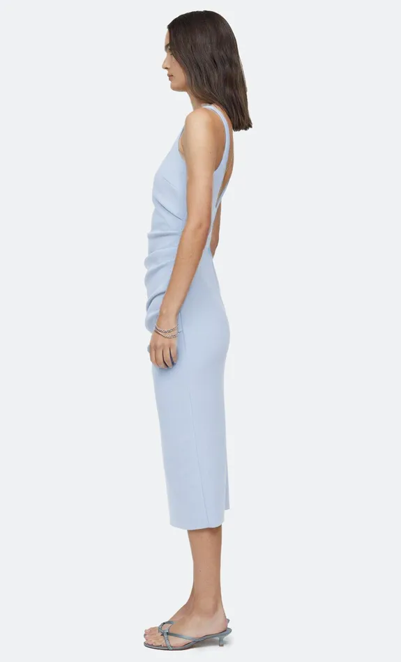Bec Bridge Midi Dresses KARINA TUCK MIDI DRESS Powder Blue 8211 Women