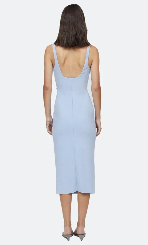 Bec Bridge Midi Dresses KARINA TUCK MIDI DRESS Powder Blue 8211 Women