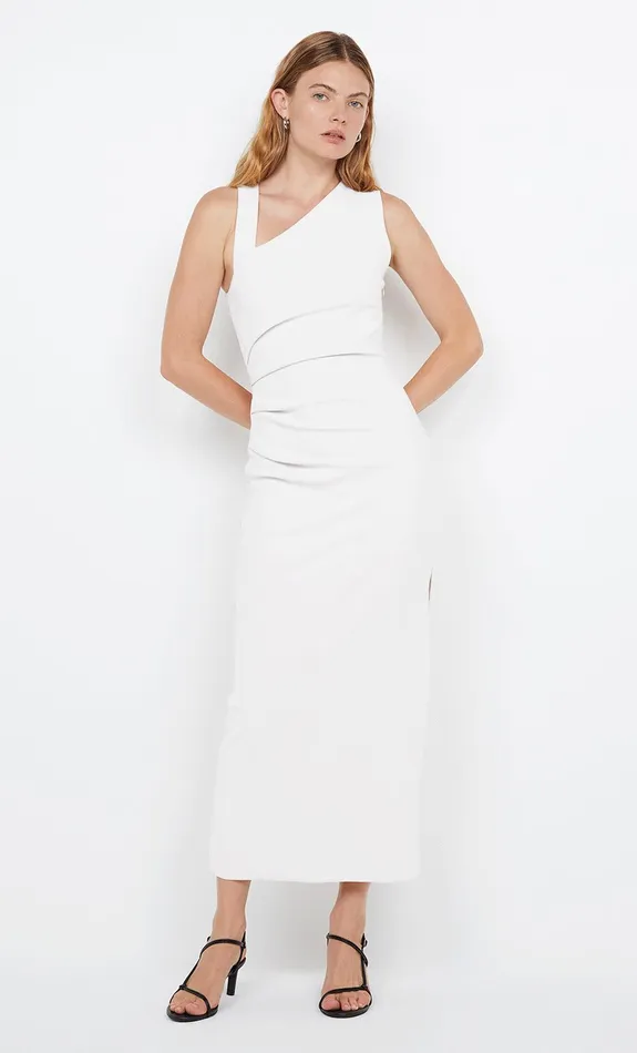 Bec Bridge Midi Dresses LETTY MIDI DRESS Ivory 8211 Women