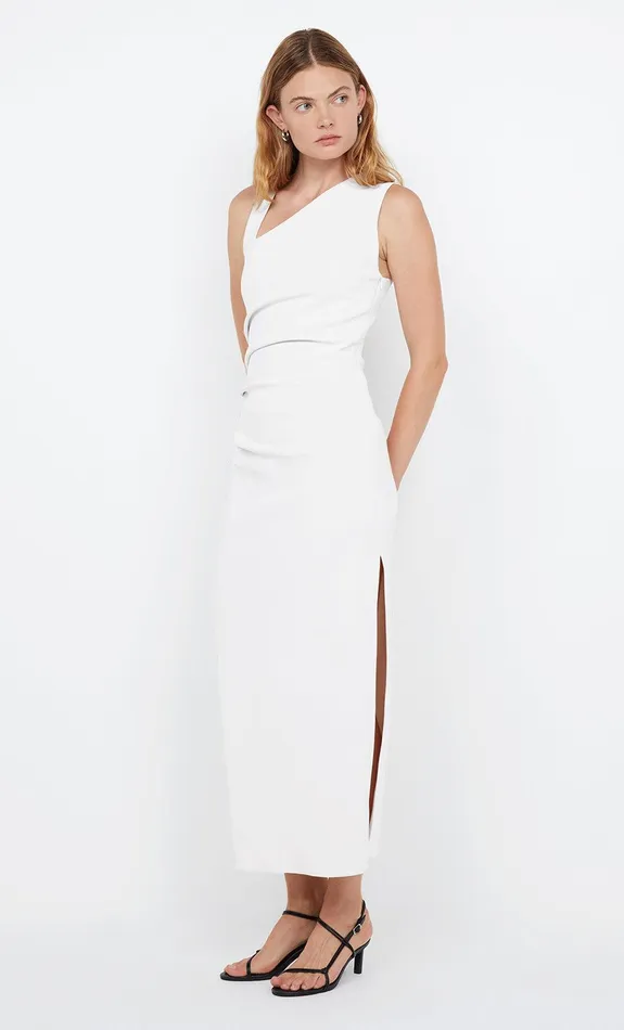 Bec Bridge Midi Dresses LETTY MIDI DRESS Ivory 8211 Women