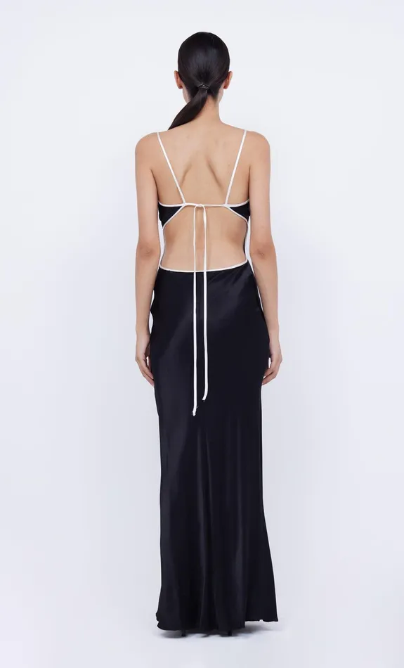 Bec Bridge Prom Dresses CEDAR CITY MAXI DRESS Blackivory 8211 Women