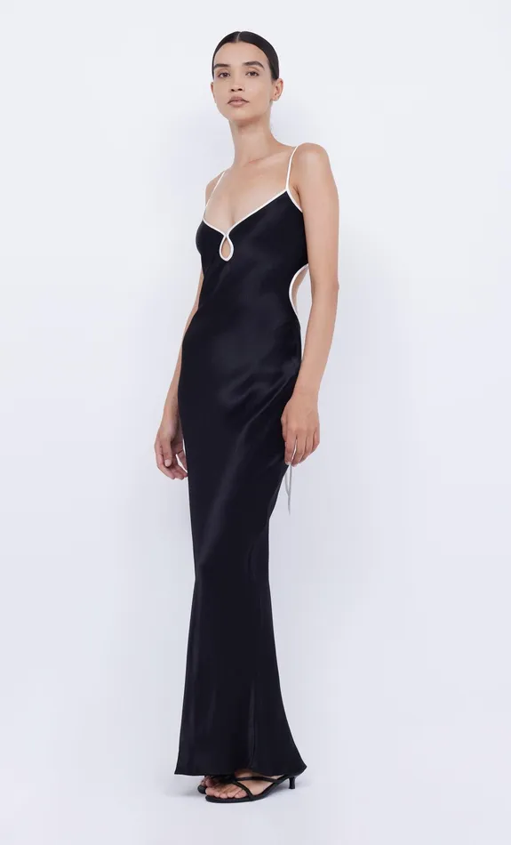 Bec Bridge Prom Dresses CEDAR CITY MAXI DRESS Blackivory 8211 Women