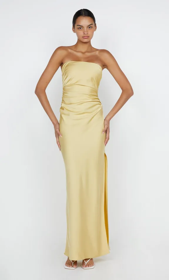 Bec Bridge Prom Dresses ETERNITY STRAPLESS MAXI DRESS Citrus 8211 Women