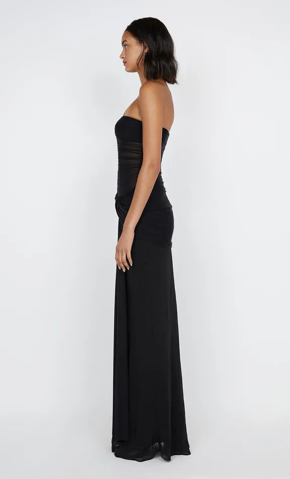 Bec Bridge Prom Dresses NOEMI STRAPLESS DRESS Black 8211 Women