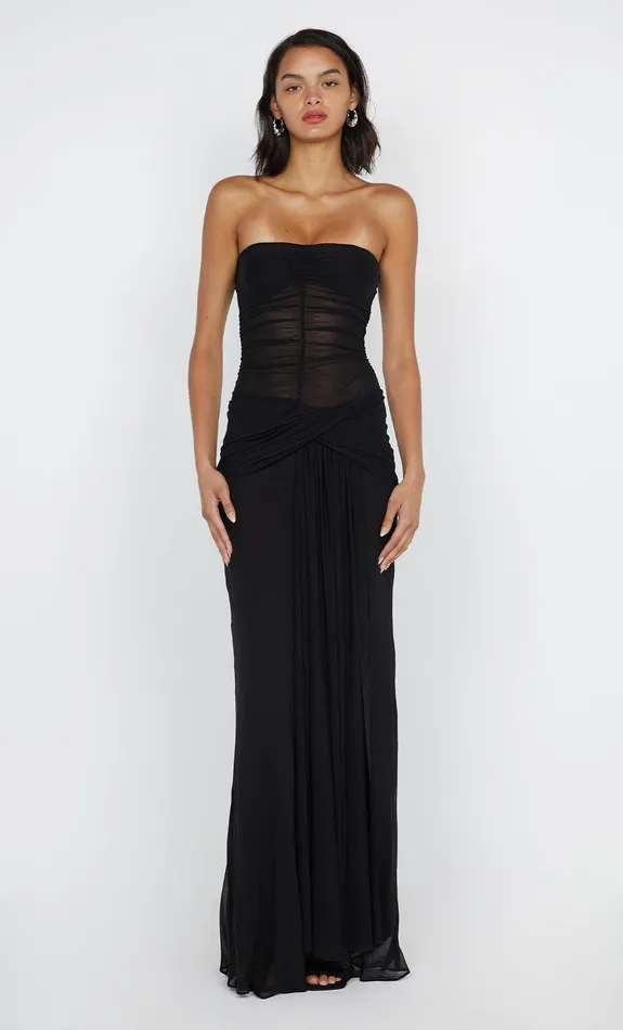 Bec Bridge Prom Dresses NOEMI STRAPLESS DRESS Black 8211 Women