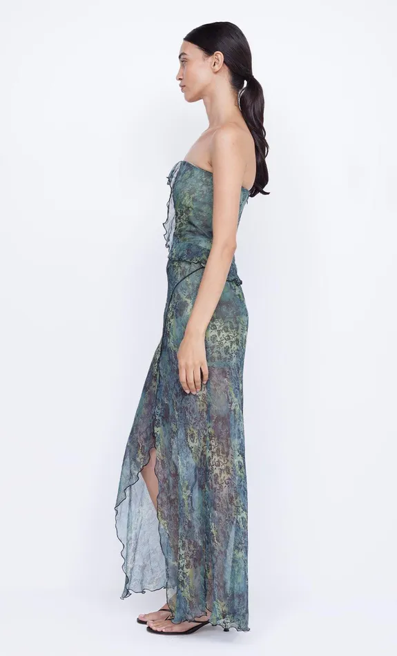 Bec Bridge Prom Dresses OPAL STRAPLESS MAXI DRESS Nouveau Bleue 8211 Women