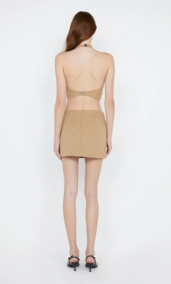 Bec Bridge Skirts SUNSEEKER MINI SKIRT Golden 8211 Women
