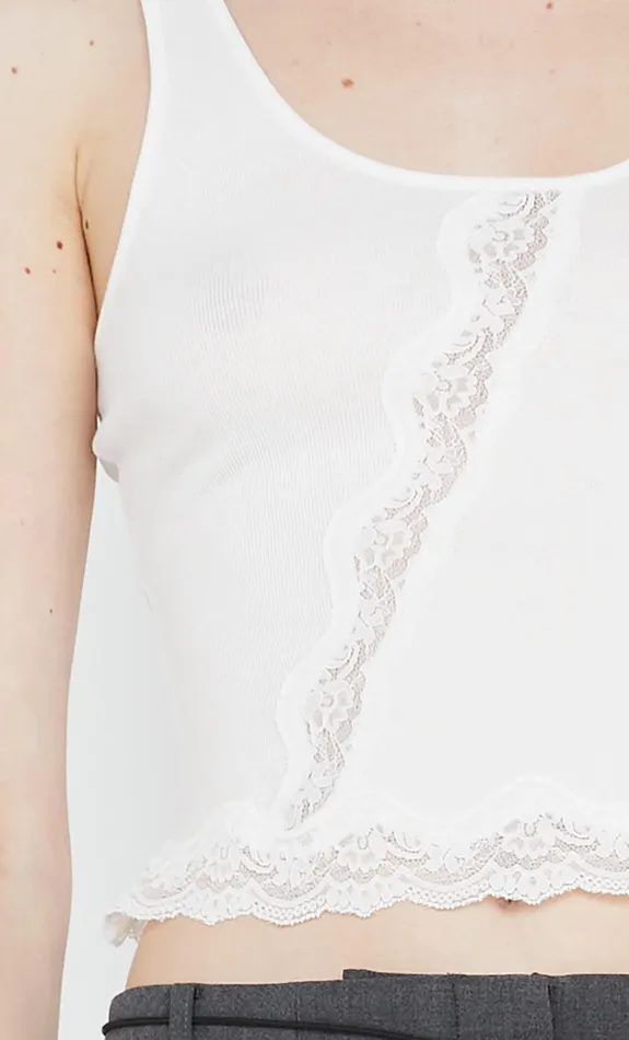 Bec Bridge Tops AMYRA TANK Ivory 8211 Women