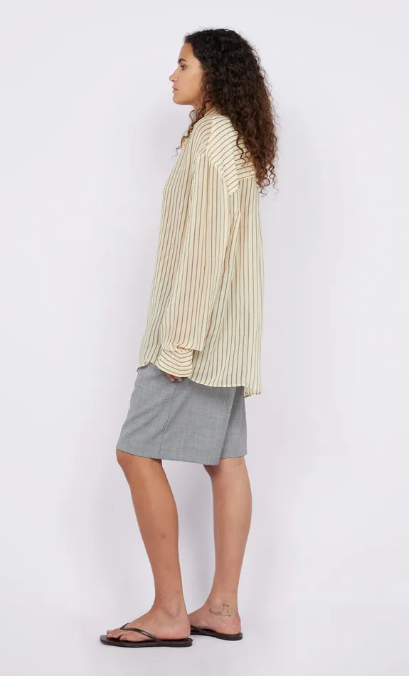 Bec Bridge Tops ANISE SHIRT Butterplum Stripe 8211 Women