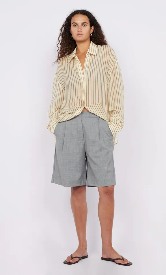 Bec Bridge Tops ANISE SHIRT Butterplum Stripe 8211 Women