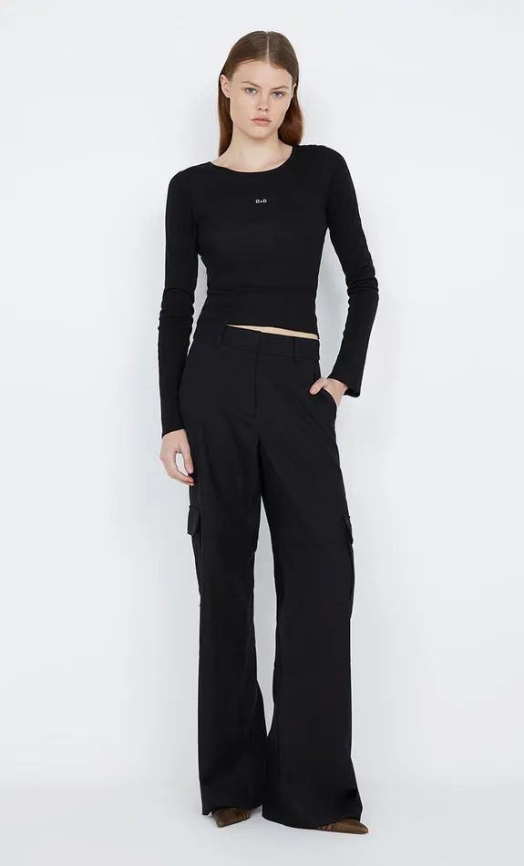 Bec Bridge Tops BB LONG SLEEVE TOP Black 8211 Women