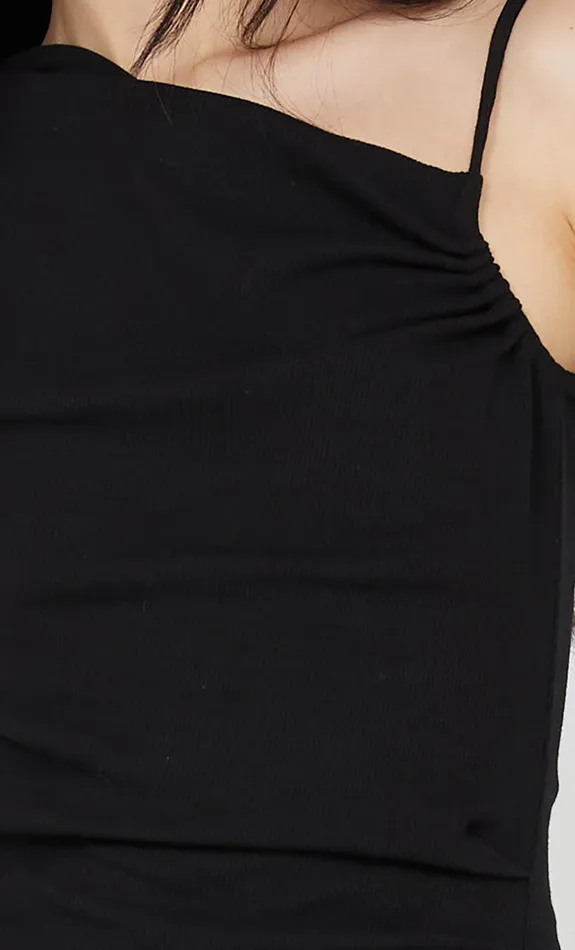 Bec Bridge Tops LEILA ASYM TANK Black 8211 Women