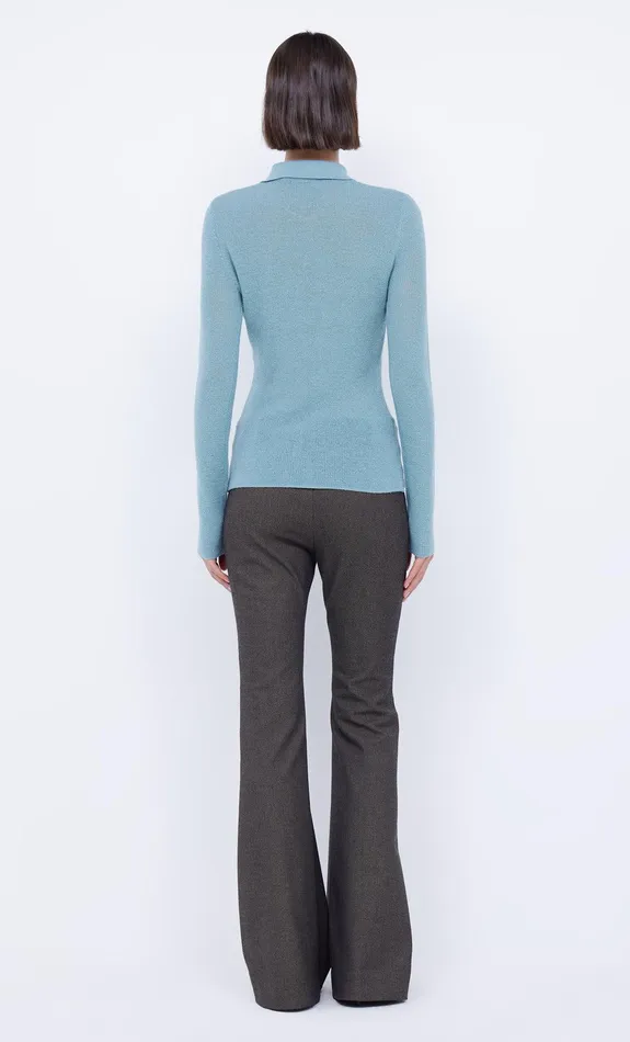 Bec Bridge Tops RODEO KEYHOLE CARDIGAN Aqua 8211 Women