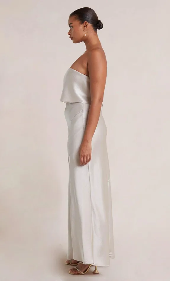 Bec Bridge Tops THE DREAMER STRAPLESS TOP Sand 8211 Women