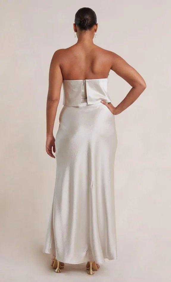 Bec Bridge Tops THE DREAMER STRAPLESS TOP Sand 8211 Women