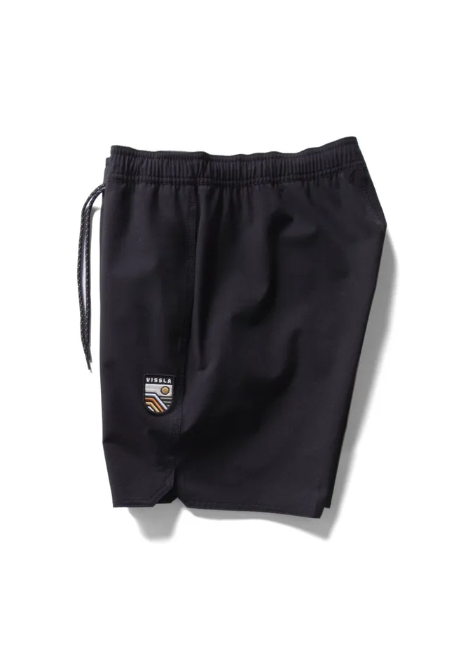 Boardshorts Vissla Men Solid Sets 1758243 Ecolastic Black