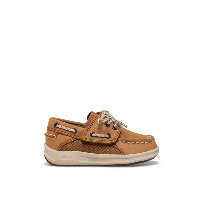 Boat Shoes Kids Sperry Gamefish Junior Boat Shoe Dark Beige