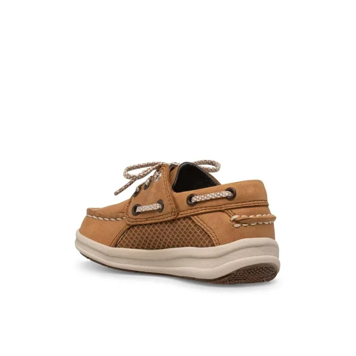 Boat Shoes Kids Sperry Gamefish Junior Boat Shoe Dark Beige