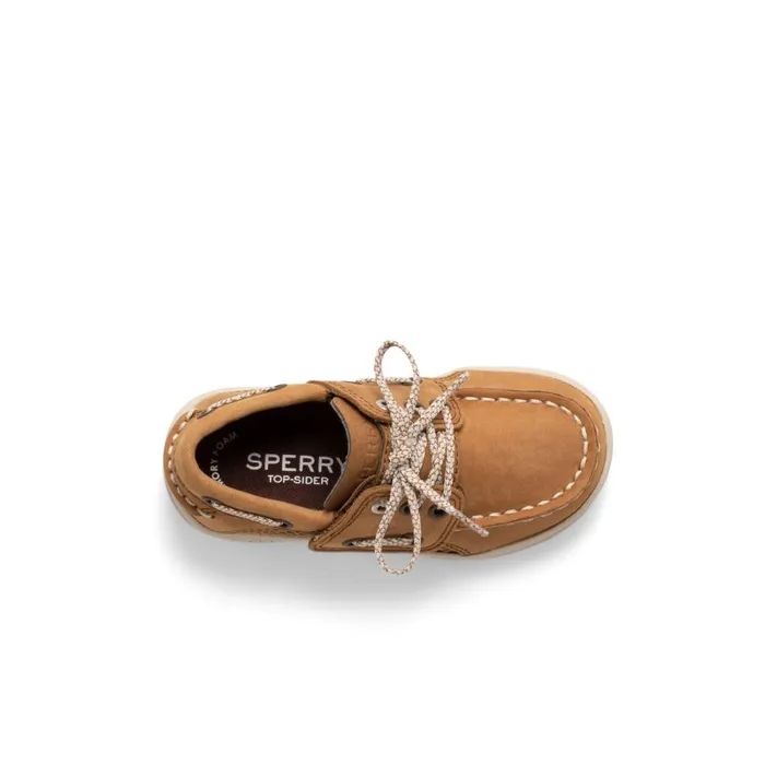 Boat Shoes Kids Sperry Gamefish Junior Boat Shoe Dark Beige