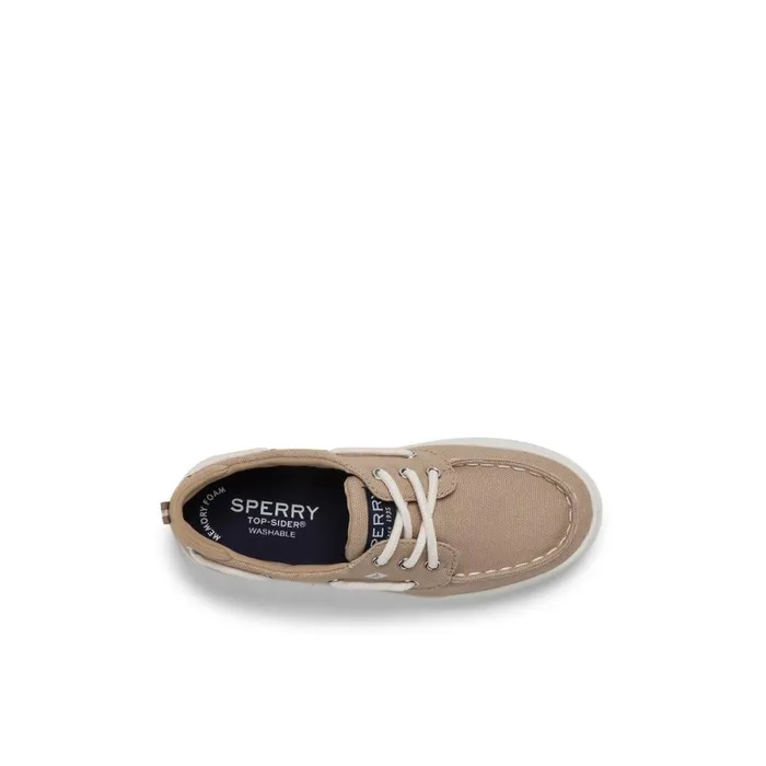 Boat Shoes Kids Sperry Sea Ketch Washable Sneaker Khaki