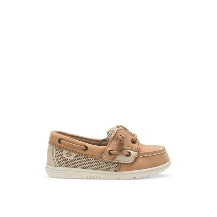 Boat Shoes Kids Sperry Shoresider Junior Boat Shoe Brown