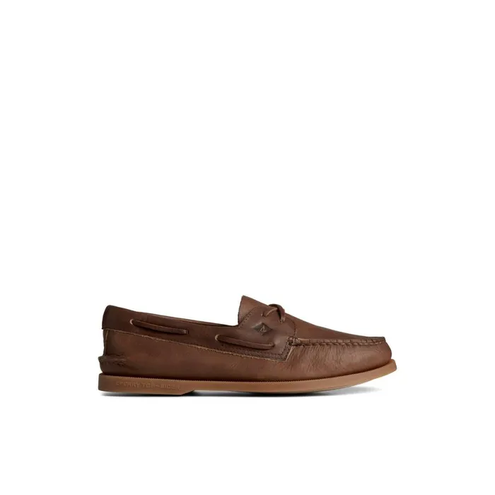 Boat Shoes Men Sperry Authentic Original Cross Lace Boat Shoe Brown