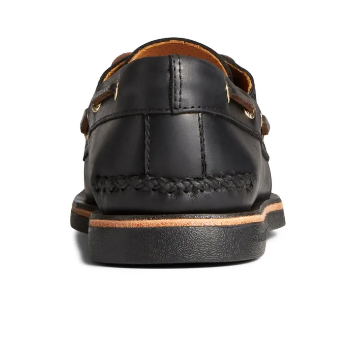 Boat Shoes Men Sperry Gold Cup Authentic Original Boat Shoe Black
