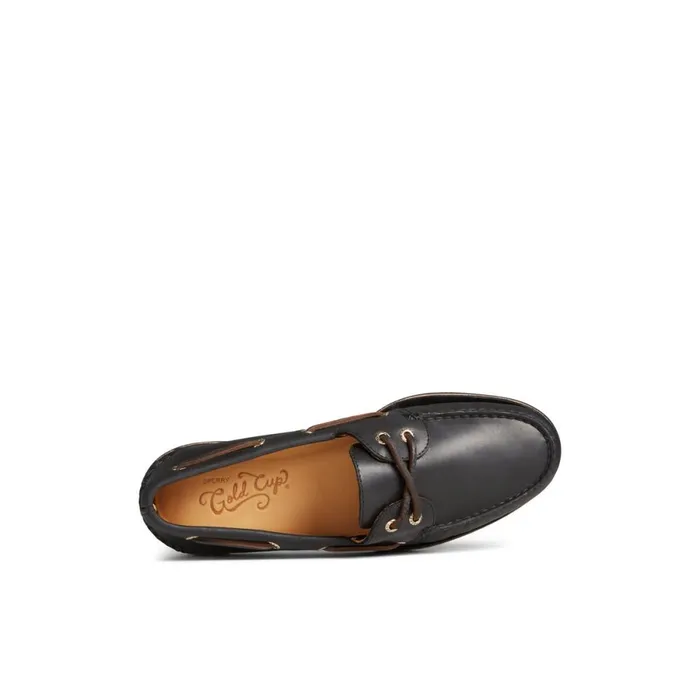 Boat Shoes Men Sperry Gold Cup Authentic Original Boat Shoe Black
