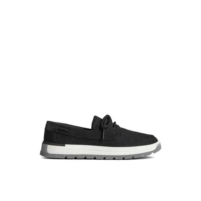 Boat Shoes Women Sperry Augusta Boat Shoe Black