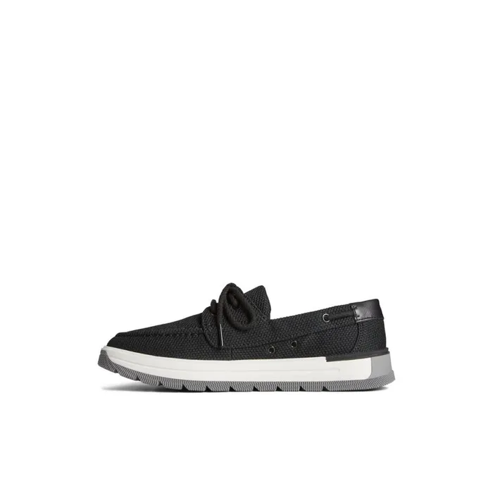 Boat Shoes Women Sperry Augusta Boat Shoe Black