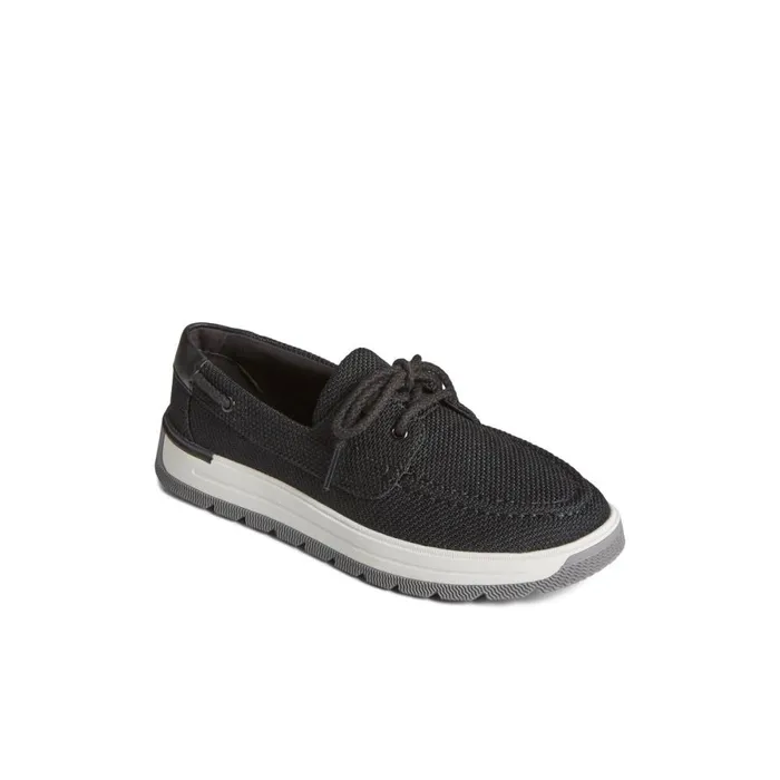 Boat Shoes Women Sperry Augusta Boat Shoe Black