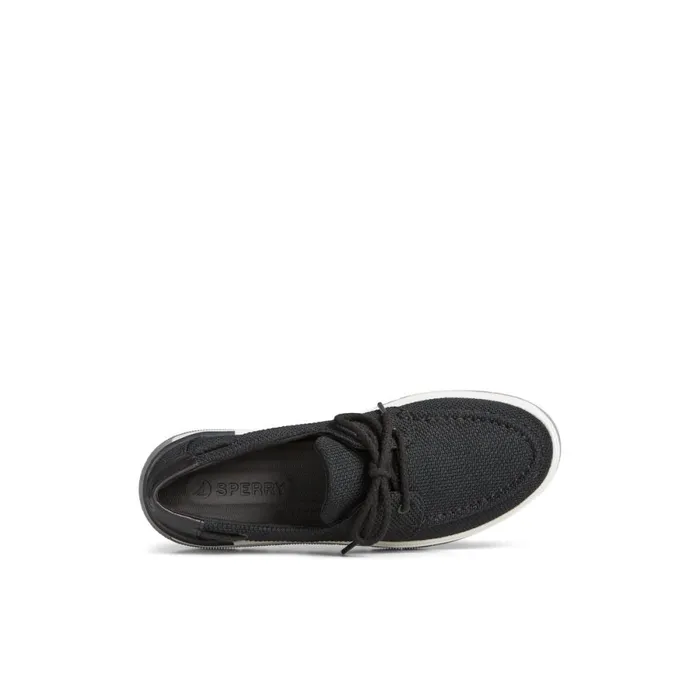 Boat Shoes Women Sperry Augusta Boat Shoe Black