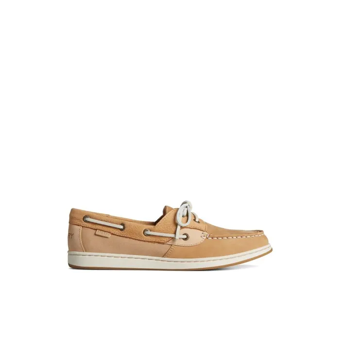 Boat Shoes Women Sperry Coastfish 2Eye Boat Shoe Medium Beige