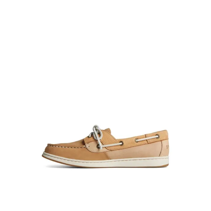 Boat Shoes Women Sperry Coastfish 2Eye Boat Shoe Medium Beige