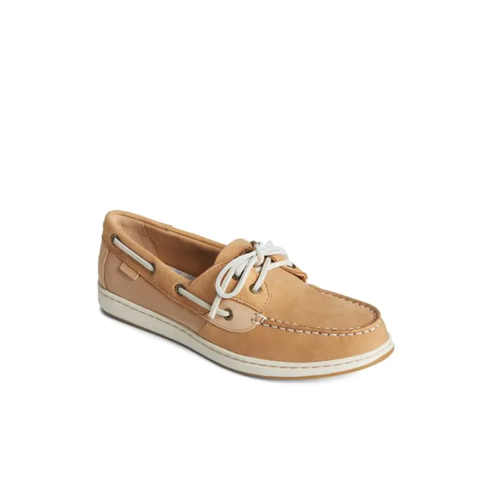 Boat Shoes Women Sperry Coastfish 2Eye Boat Shoe Medium Beige