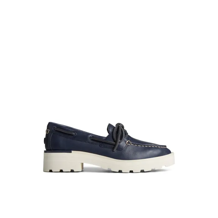 Boat Shoes Women Sperry Lug Boat Shoe Navy