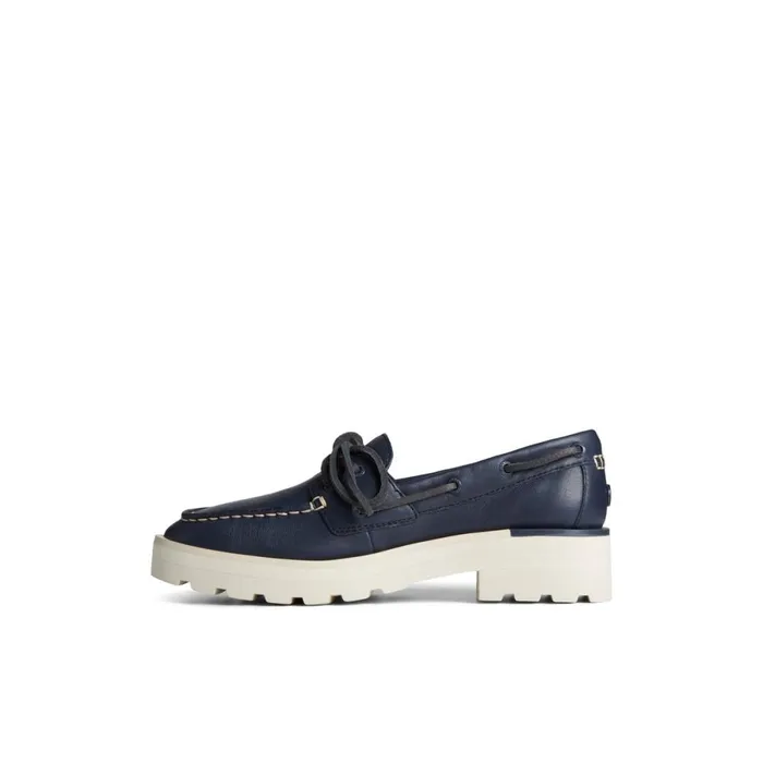 Boat Shoes Women Sperry Lug Boat Shoe Navy