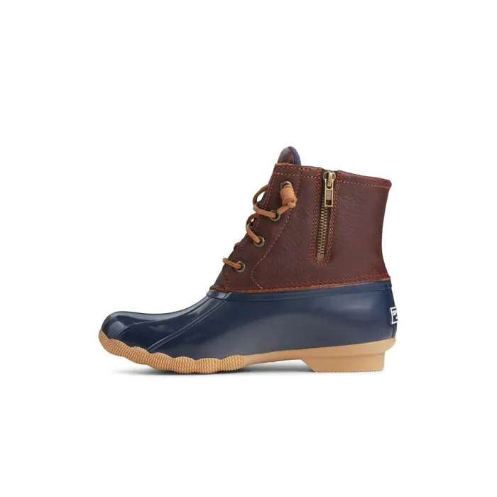 Boots Women Sperry Saltwater Duck Boot Dark Beige