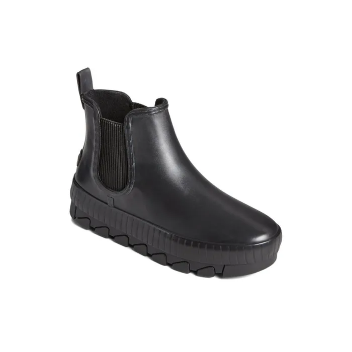 Boots Women Sperry Torrent Chelsea Waterproof Rain Boot Black