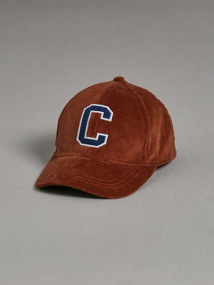 Boys Cyrillus Accessories Child039s Velour Cap Toffee