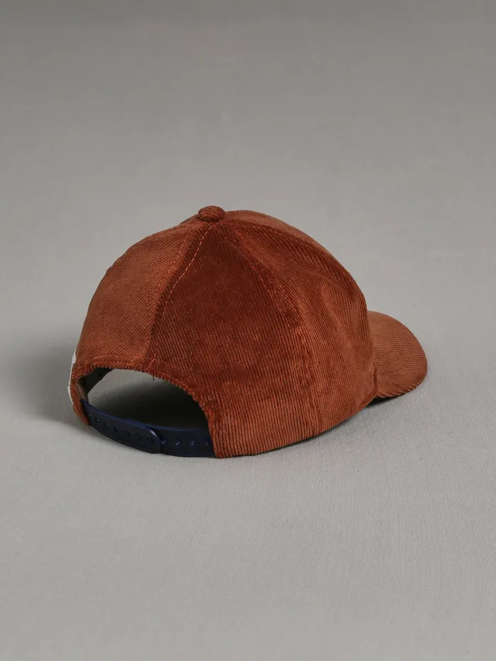 Boys Cyrillus Accessories Child039s Velour Cap Toffee