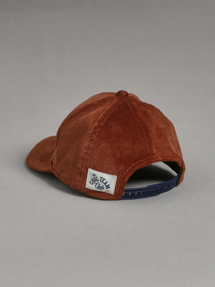 Boys Cyrillus Accessories Child039s Velour Cap Toffee
