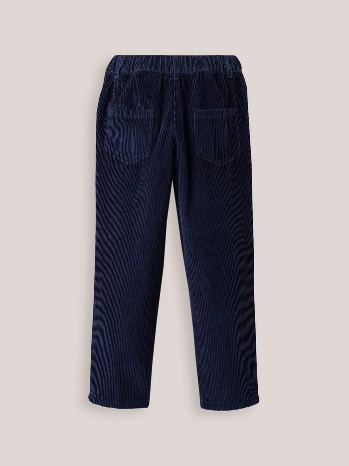 Boys Cyrillus Clothing Corduroy Trousers Marine