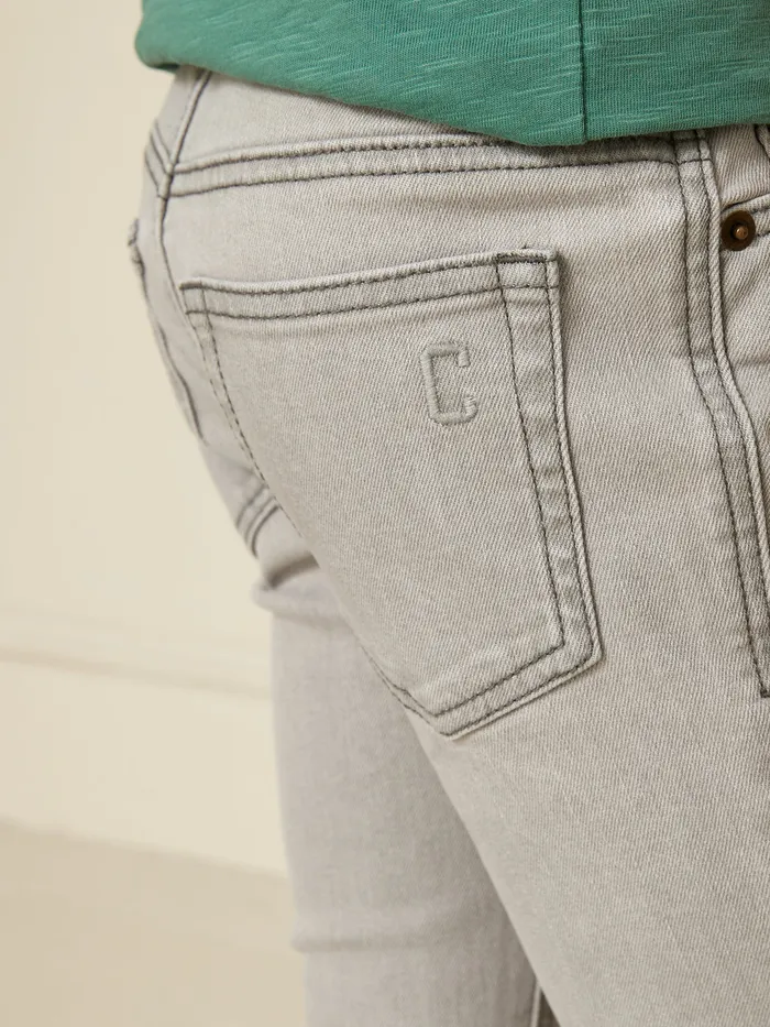 Boys Cyrillus Clothing SlimFit Jeans 6429 Gris Clair Uni