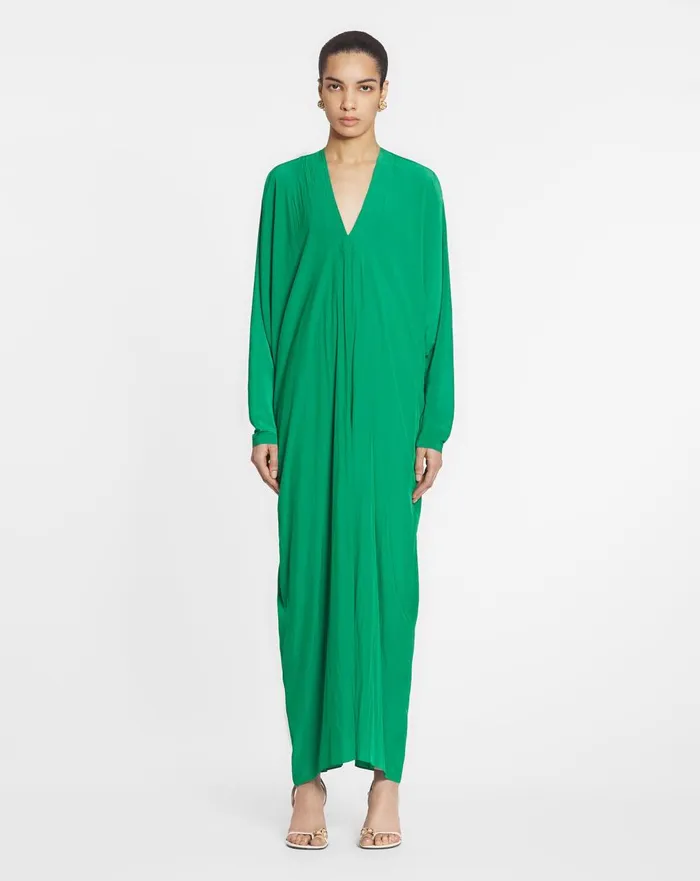 Caftan Dress Emerald Green Women Lanvin Dresses Caftan Dress Emerald Green Women Lanvin Dresses
