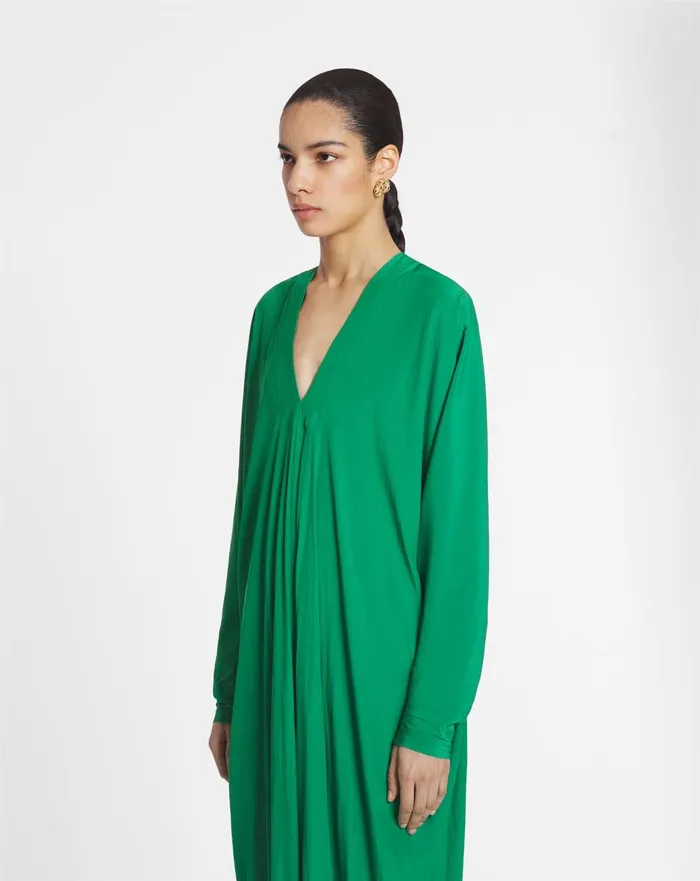 Caftan Dress Emerald Green Women Lanvin Dresses Caftan Dress Emerald Green Women Lanvin Dresses