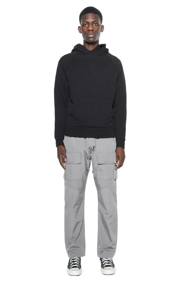 Cargo Pants Men Jaded London Ash Grey Trail Cargo Trousers